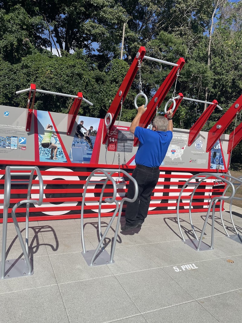 Fitness Court at Basil Marella Park