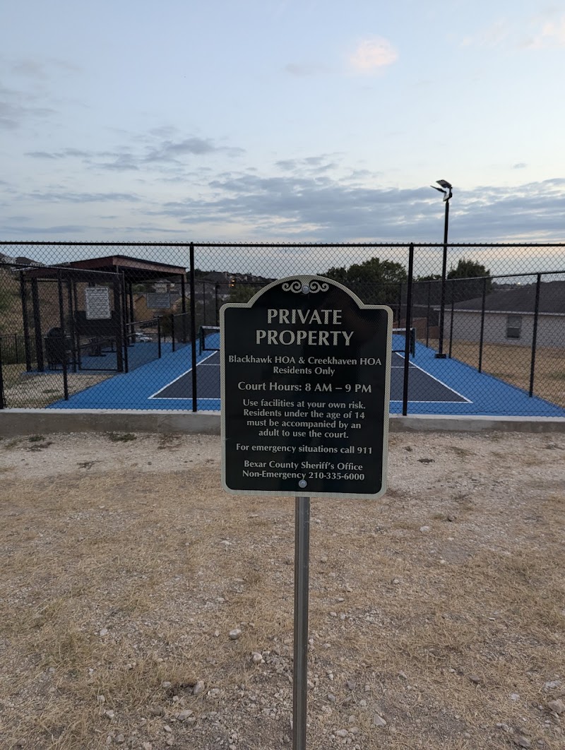 Creekhaven & Blackhawk Pickleball Court
