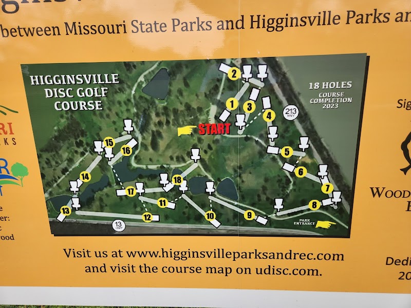 Higginsville Disc Golf Course