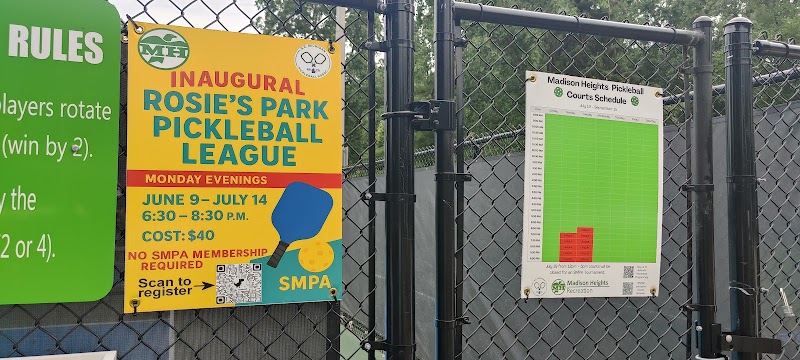 Pickleball Courts @ Rosie's Park