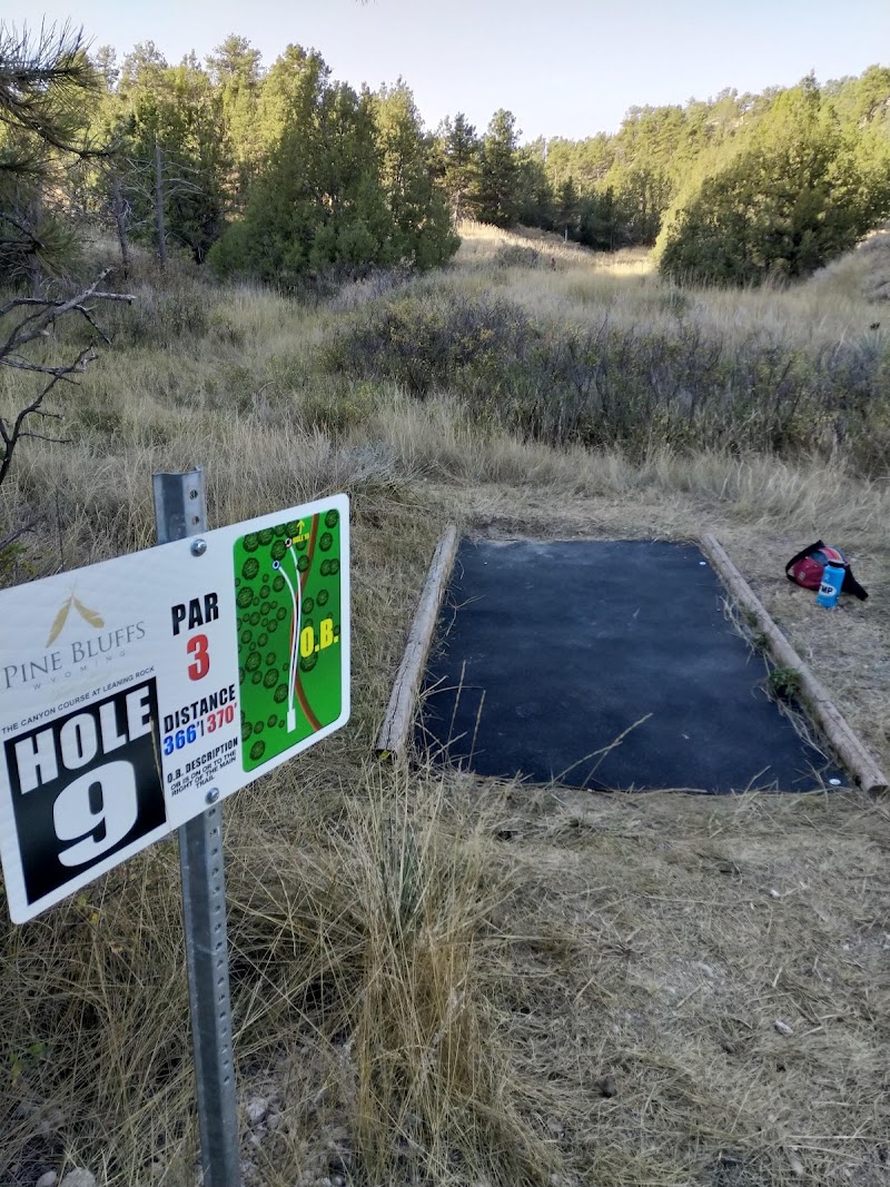 The Canyon DGC, The Prairie DGC, The Pinecone DGC all at Leaning Rock - Pickleball in Pine Bluffs, Wyoming
