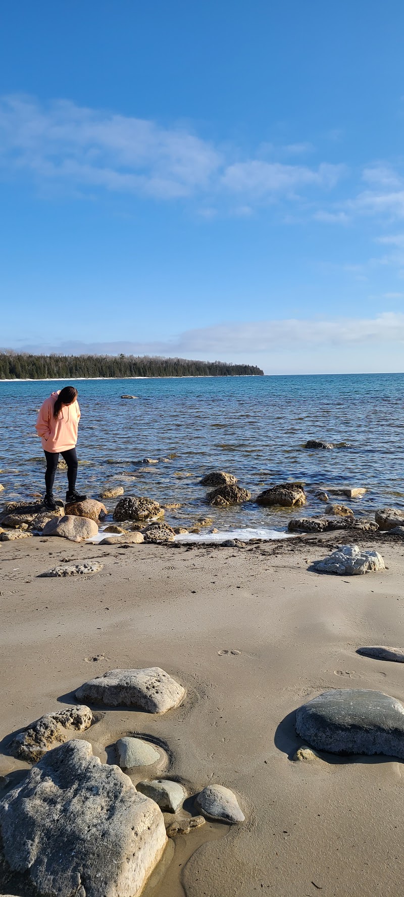 Big Shoal Beach - Pickleball in Drummond Island, Michigan