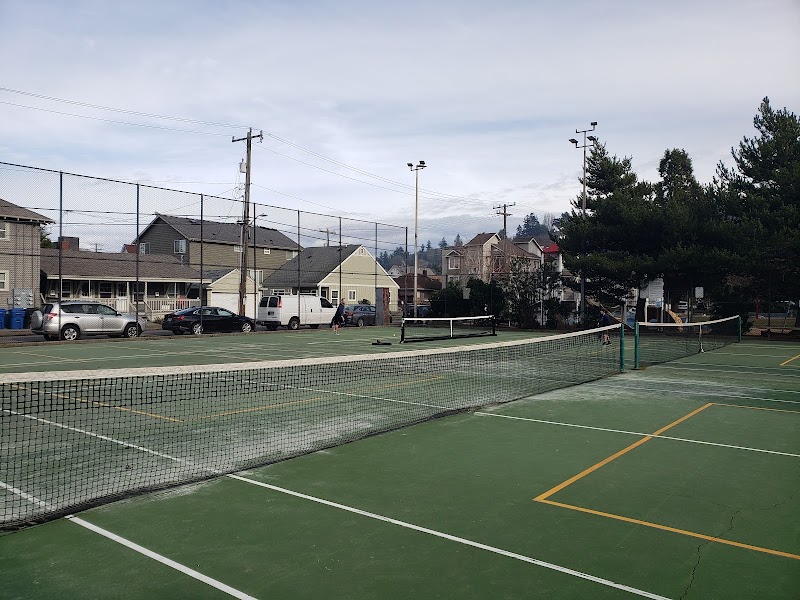 Alki Playground Pickleball and Tennis Courts - Pickleball in Seattle, Washington